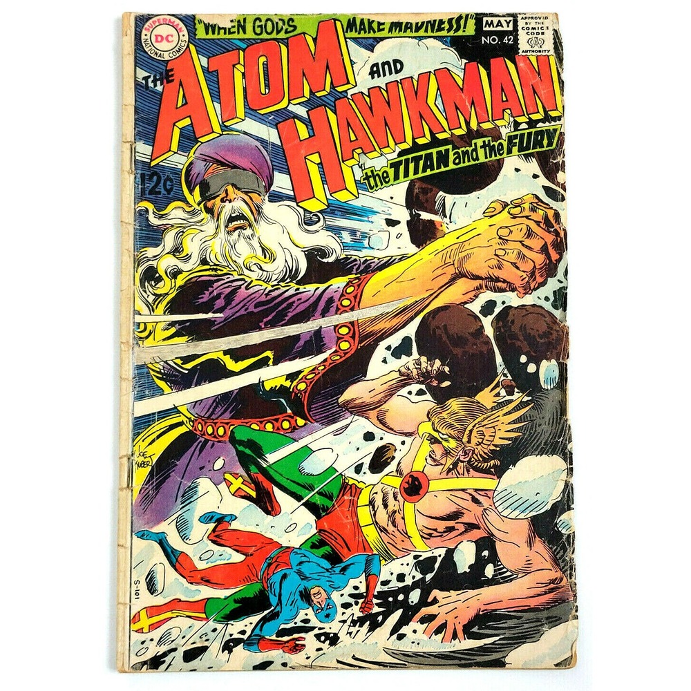 THE ATOM AND HAWKMAN # 42 - (1969) DC COMICS